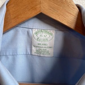 Brooks Brothers Milano Long sleeve button down dress shirt
